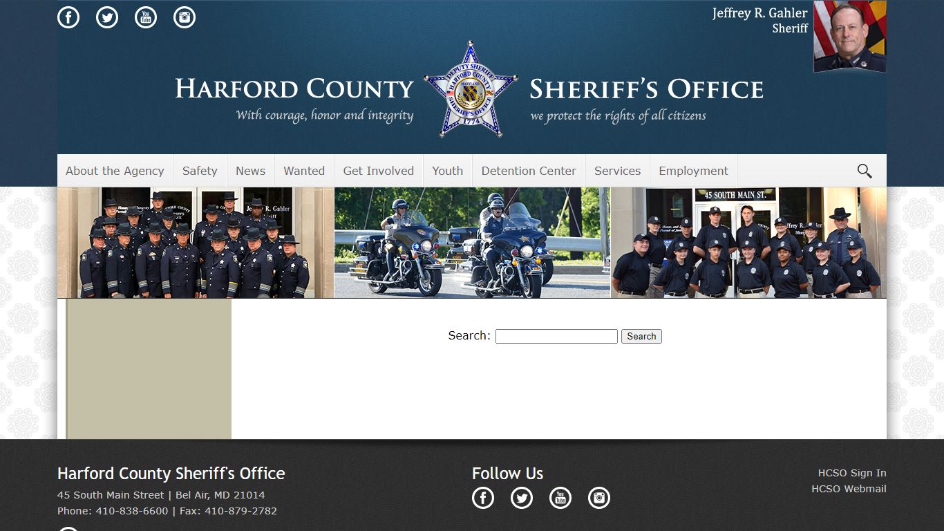 Search - Harford County Sheriff's Office